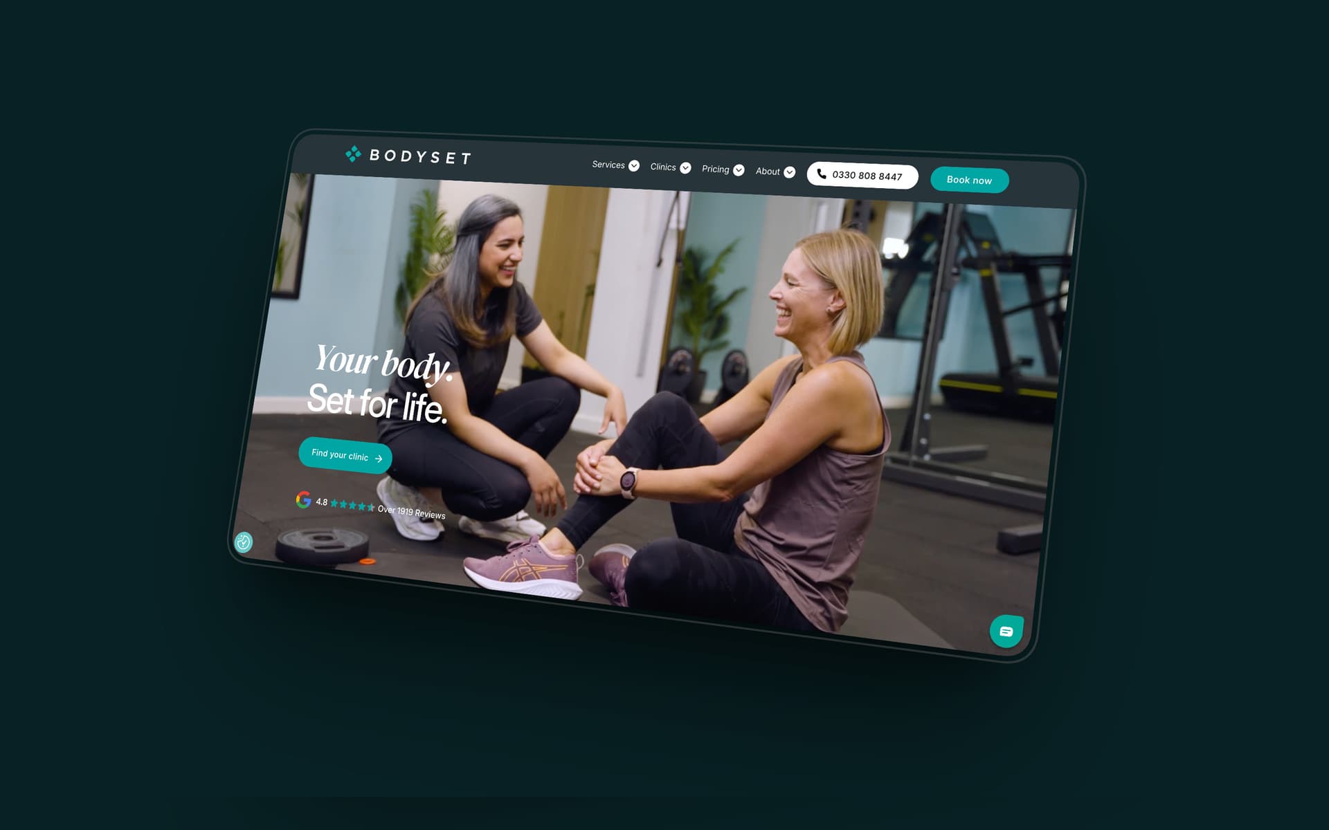 BodySet project screenshot